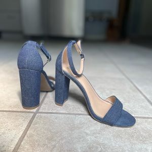 Denim Heels